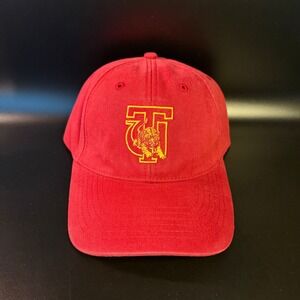 Tuskegee University Baseball Cap Tiger‎ Embroidered Red Hat One Size